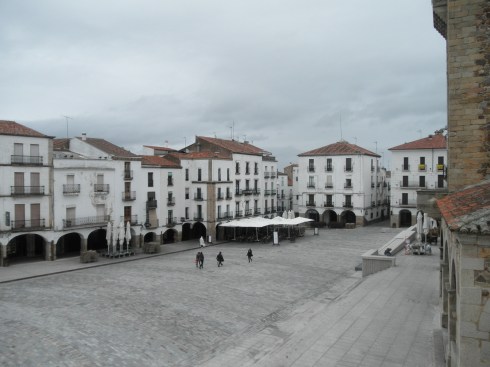 caceres plaza mayor